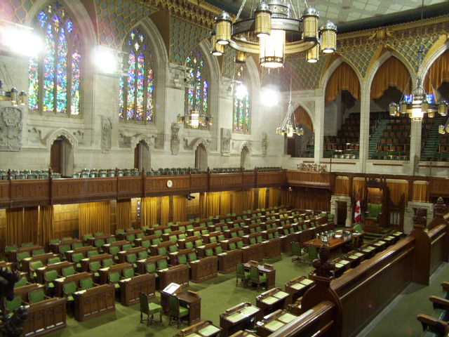 Bibliothèque du Parlement canadien, Ottawa, Canada